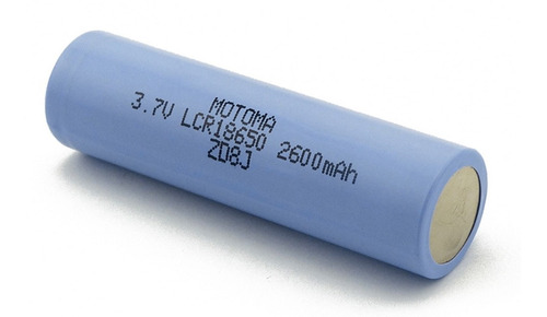 Bateria Pila Recargable 18650 Motoma 3.7v 2600 Mah Reales