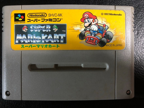 Juego Nintendo Super Famicom Super Mario Kart