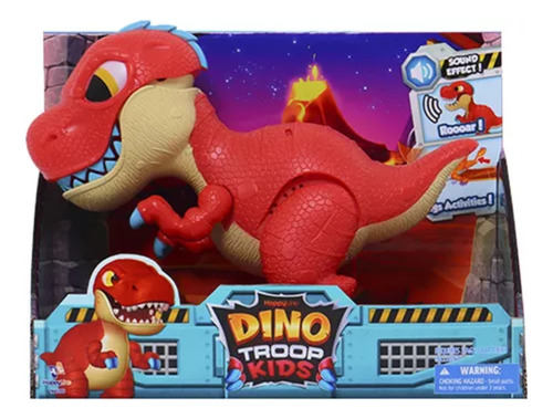 Dino Troop Kids Isakito Dinosaurio Coleccionable Con Sonido 