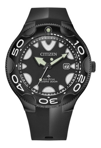 Reloj Citizen Buceo Promaster Bn0235-01e Original Color de la correa Negro Color del bisel Negro Color del fondo Negro