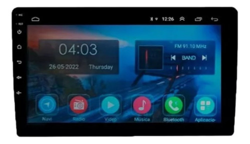 Radio Multimedia 10.1  Android Nissan Frontier 2014+ S/inst.