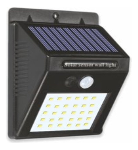 Foco Lampara Led Solar 30 Leds Con Sensor De Movimiento