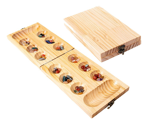 Juegos Familiares De Madera, Juego De Mesa Mancala, Juego De