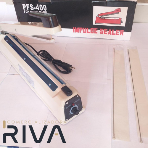 Selladora De Bolsas Plásticas Estructura Metálica De 40 Cm