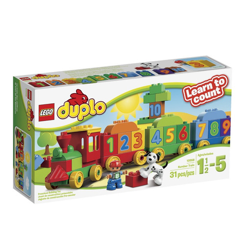 Lego Duplo Mi Primer Tren De Números - Blakhelmet Nsp