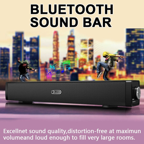 Eivotor 18'' Altavoz Soundbar Mini Multimedia Usb Para Compu