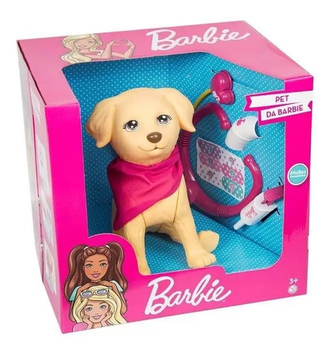 Pet Barbie Veterinária Cachorro Cachorrinho Taff Acessórios