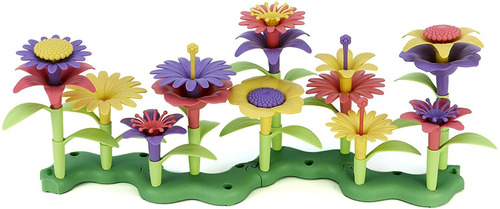Green Toys Pack 44 Juguete Diseño Crear Niños Set De Flores