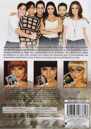 A La Mala Aislinn Derbez Pelicula Original Dvd