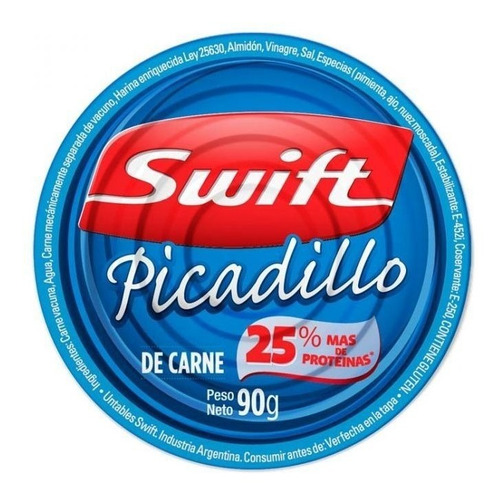 Picadillo Swift 90 Grs X 14 Unidades