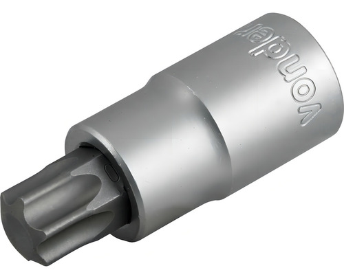 Soquete Hexalobular Macho T-60, Encaixe 1/2 , Vonder