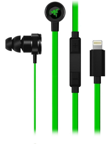Audífonos Razer Hammerhead Para Ios iPhone iPad Gamer Juegos Color Black