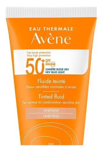Avene Protector Solar Triarsorb Fps 50+ Fluido Con Color