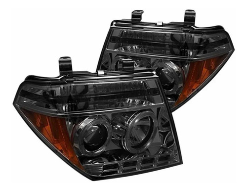 Par Faros Led / Halo Nissan Frontier 2005 2006 2007 2008 Smk