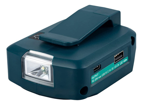 Convertidor Usb/tipo C De Batería Li-ion For Makita Adp05