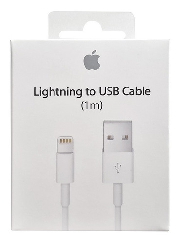 Cable Lightning Original 100% Apple 1m iPhone 5/6/7/8/x iPad