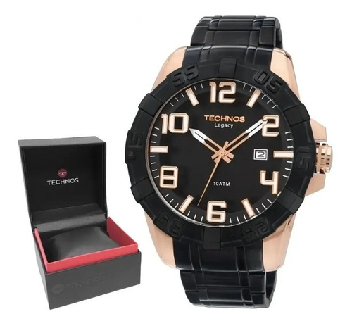 Relógio Technos Masculino Classic Legacy 2315abk/1p