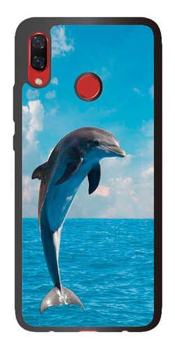 Funda Nova 3 4 5t Honor 8x Delfin 02 Personalizada