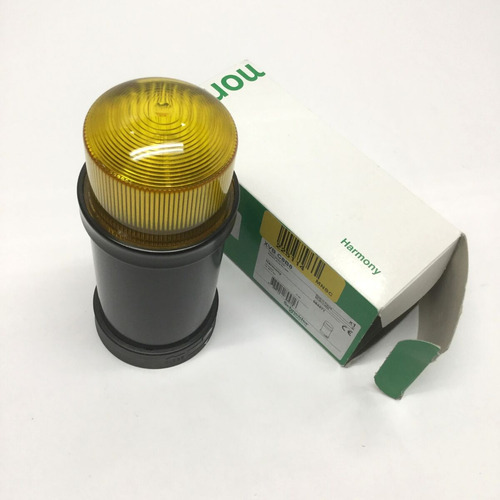 Schneider Xvb-c8b8 Xenon Beacon Yellow Strobe 1hz Fl Ccs