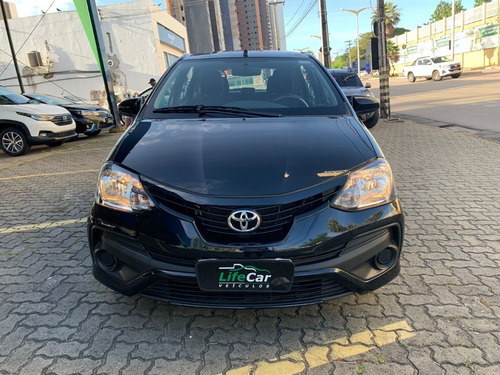 Imagem 3 de 14 de Toyota Etios X 1.3 Flex 16v 4p Aut. 2020 Preto 2019/2020