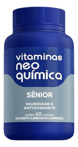 Kit 6 Vitaminas Neo Química Sênior 60 Comprimidos - Cosmed