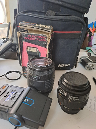 Imagen 3 de 6 de Camara Nikon Profesional 3 Lentes F-801s