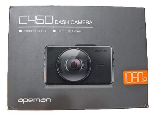 Apeman C450 Dash Camara Para Auto 1080p Full Hd 3.0  Lcd