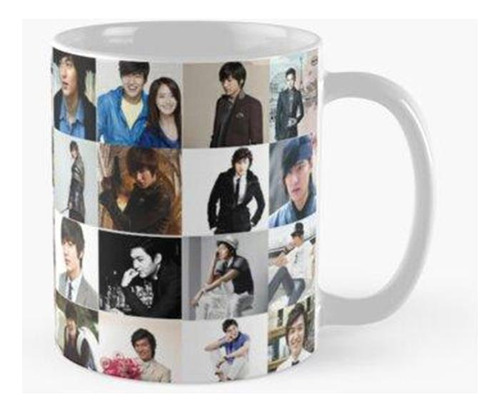 Taza X4 Collage De Fotos De Lee Min Ho Calidad Premium