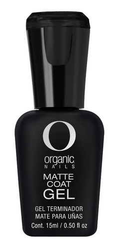 Top Coat Matte Gel De Organic Nails (15ml)