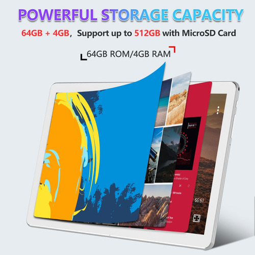 Tablet K118D 10.1" 64GB color white 4GB de memoria RAM