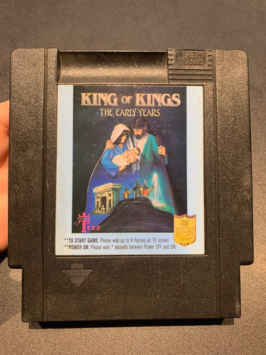 King Of Kings: The Early Years Nes Cartucho