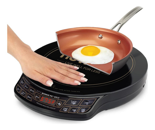 Cocina De Inducción De Precisión De Oro De Nuwave, Portátil,