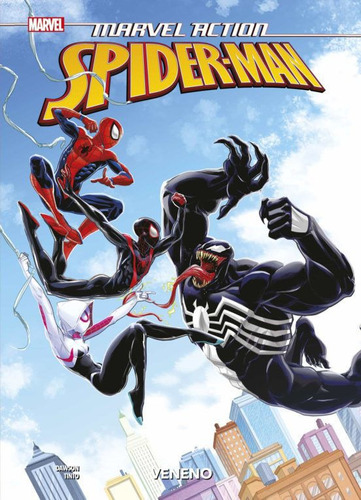 Marvel Action - Spiderman 4 Veneno, De Delilah S. Dawson, Davide Tinto. Editorial Panini Cómics, Tapa Dura En Español, 2021