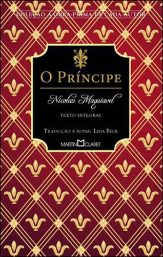 O Príncipe - Vol. 2, De Maquiavel, Nicolau. Editora Martin Claret, Capa Mole Em Português