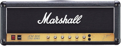 Cabezal de guitarra Jcm800 100w, 2203-01-b, Marshall Color Black