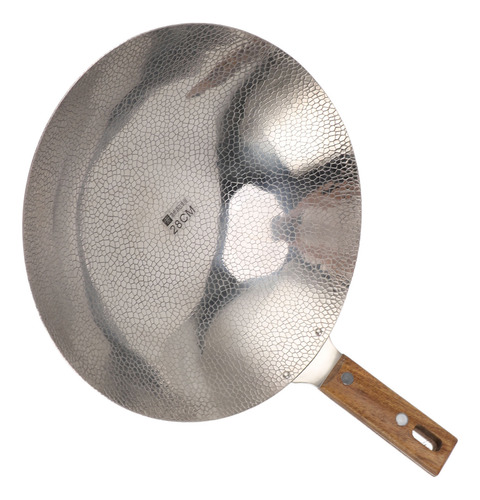 Sartén Con Mango De Madera De Calentamiento Rápido 304
