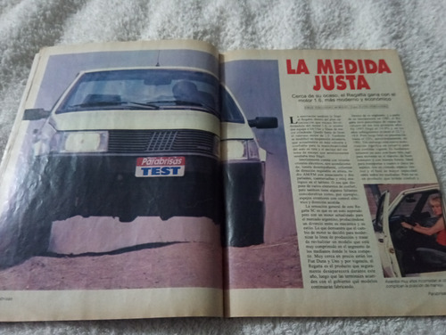 Revista Parabrisas 164año 1992 Fiat Regatta 1.6 Sc.leer Bien (Usado)