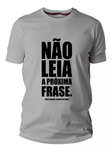 Camiseta Promocao Frases Carnaval Não Leia... Blusa Camisa | Parcelamento  sem juros