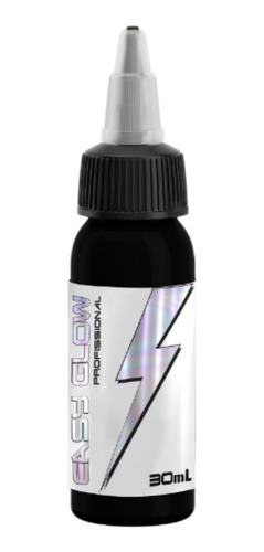 Imagem 1 de 5 de Tintas De Tatuagens Jet Black Easy Glow 30ml