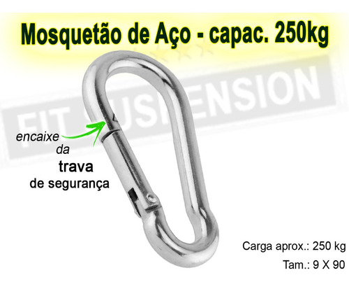 Imagem 4 de 9 de Fita De Treinamento Suspenso Tipo Trx Com 7 Pontos De Regula