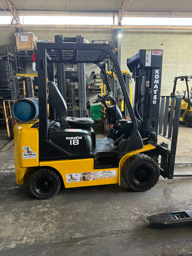 Empilhadeira Komatsu Fg18 Triplex Com Deslocador 1.8 Ton