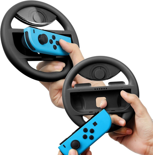 Switch Steering Wheel For Nintendo Switch Joycon, 2 Pack Swi