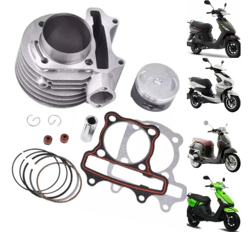 Cilindro Completo Motoneta X125 Gts X125 Gts