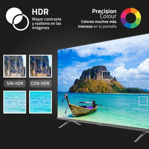 Televisor Indurama 50 Smart Tv Uhd 4k 50tikgfuhd4k