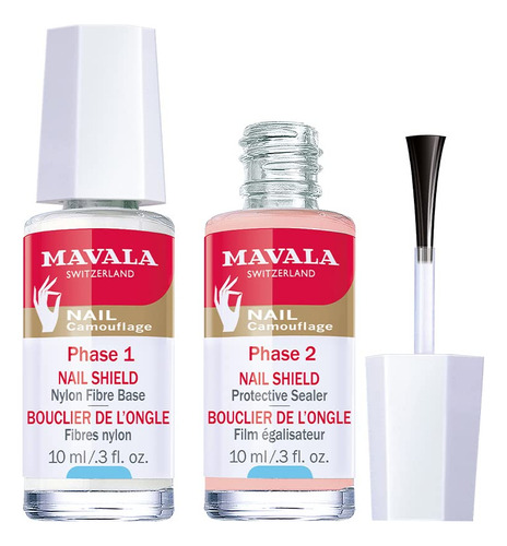 Protector De Uñas Paq 2 Fases 1 Y 2 Capa Superior De Esmalte