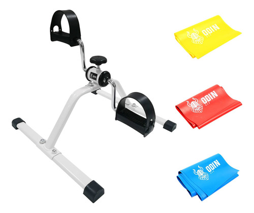 Kit Fisioterapia Mini Bicicleta Faixa Elástica - Odin Fit