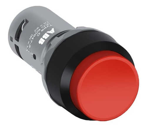 Botão Vermelho Abb 1sfa619103r1021 Cp4-10r-20 33x60mm