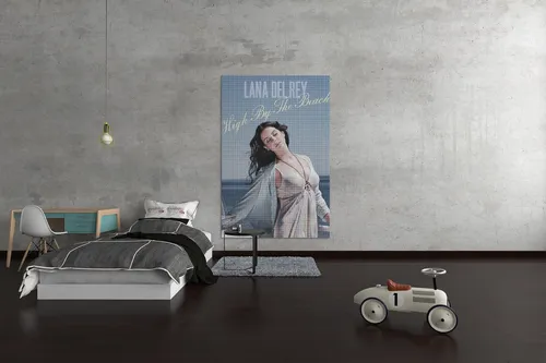 Cuadro Moderno Mural Lana Del Rey Deco Full Hd