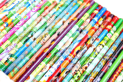Imagen 2 de 4 de Lapices Lapiz Relleno De Piñata Cotillon Infantil Variado