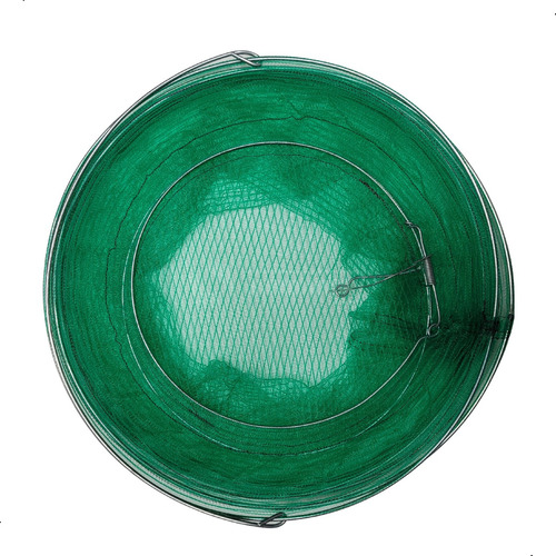 Samburá Viveiro Para Peixe De Nylon Com Tampa 49x34cm Summer Cor Verde